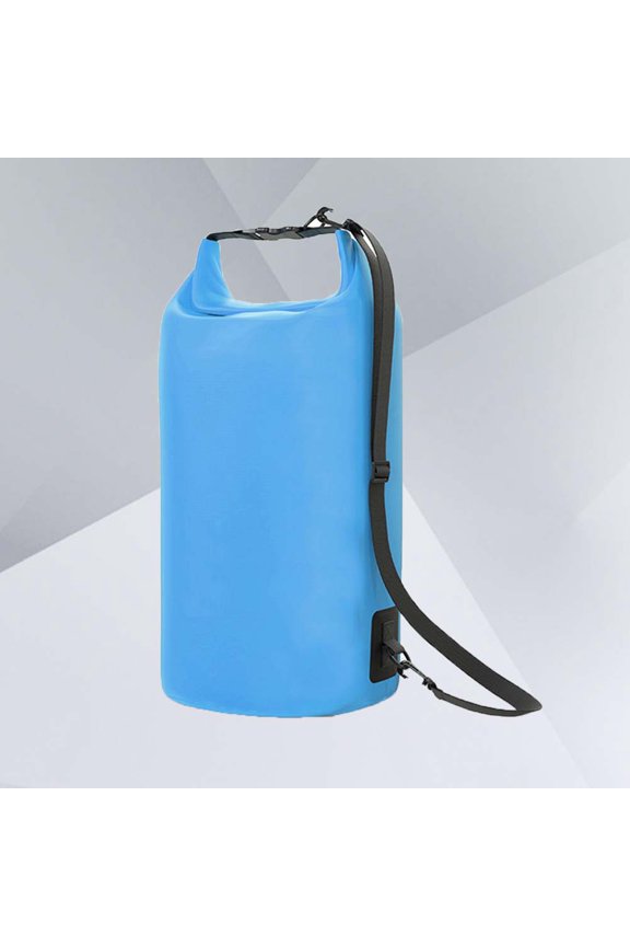 Camping Dry Bag PVC Sky-blue 1Set with Sealed Storage for Outdoor Gear