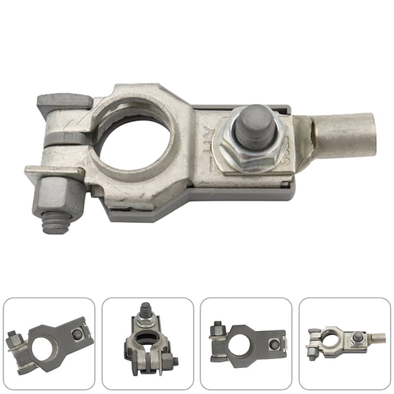 LOLIPPYY Car Battery Terminal Negative Connector Quick Release Clamp with Tinned Insulation Durable Electrical