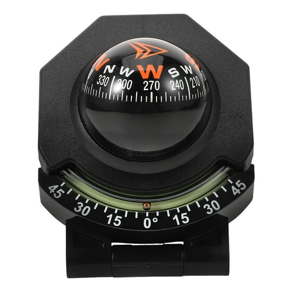 LOLIPPYY Car Dashboard Compass for Vehicles, Accurate Direction Navigation, Easy to Read Auto Compass for Driving