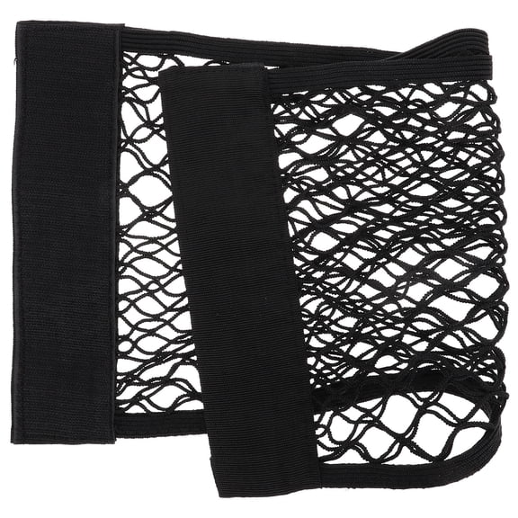 LOLIPPYY Car Console Storage Net Black Elastic Breathable Mesh Pouch for Versatile Use