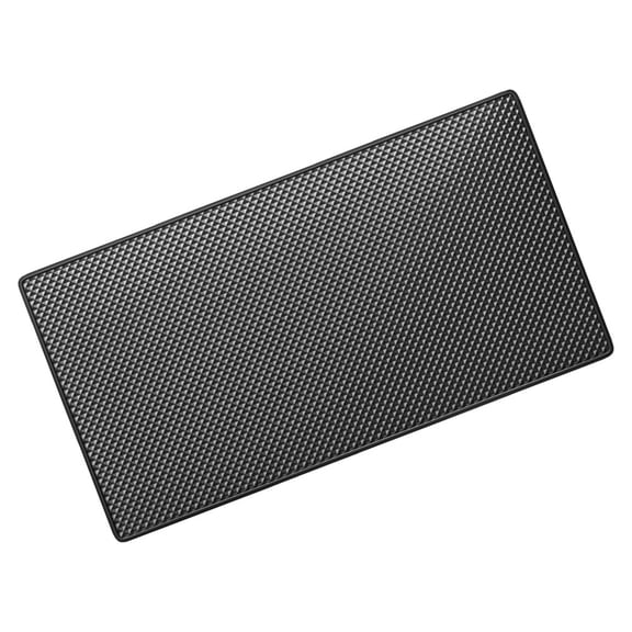 LOLIPPYY Grey PU Car Dashboard Mat Accessory for Drivers - 1 Piece Dashboard Cover