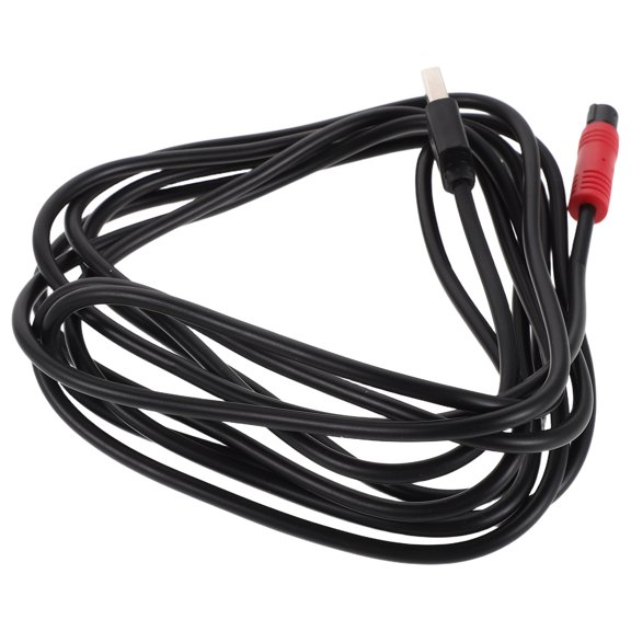 LOLIPPYY Car Dvr 8 Core USB Power Cable Black for Seamless Dash Cam Charging and Data Transfer