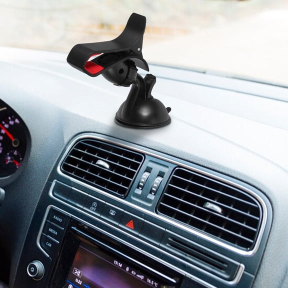LOLIPPYY Car Navigation Support Bracket Car Mount Phone Holder Black Holds Device Steadily 1Set