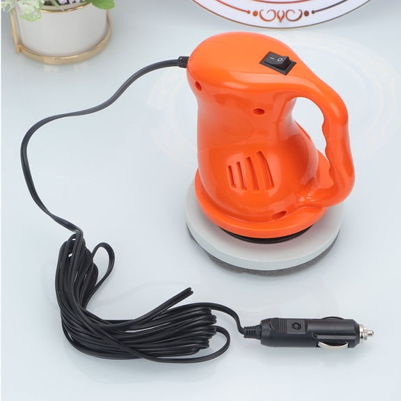 LOLIPPYY Car Polisher Kit in Orange Made with ABS Plastic and Metal for Auto Detailing