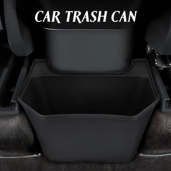 LOLIPPYY Car Seat Back Storage Box Car Storage Box Black Plastic 1Pack