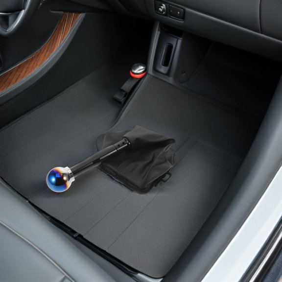 LOLIPPYY Car Shift Boot Cover Black Universal Gear Lever Boot for Manual Transmission Use