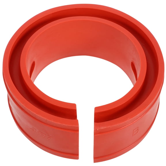 LOLIPPYY Car Shock Absorber Red Rubber Spacer with Easy Installation and Cushion Effect