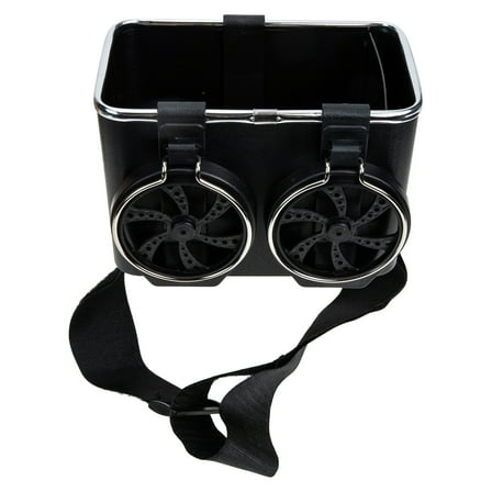 LOLIPPYY Car Center Console Storage Box Organizer with Cup Holder - Multi-Functional Car Storage Organizer Box