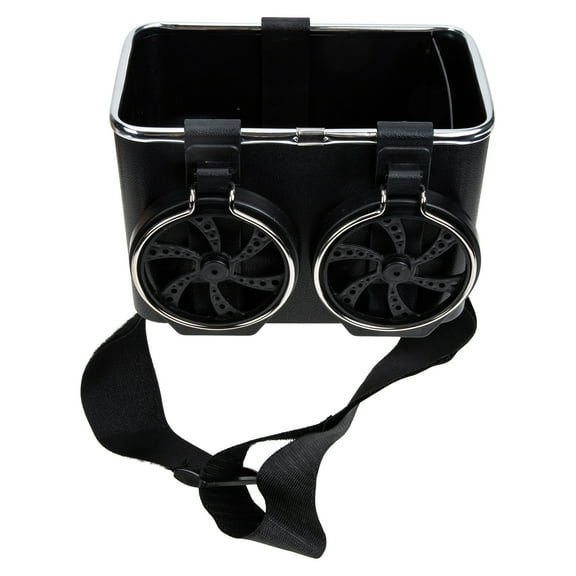 LOLIPPYY Car Center Console Storage Box Organizer with Cup Holder - Multi-Functional Car Storage Organizer Box