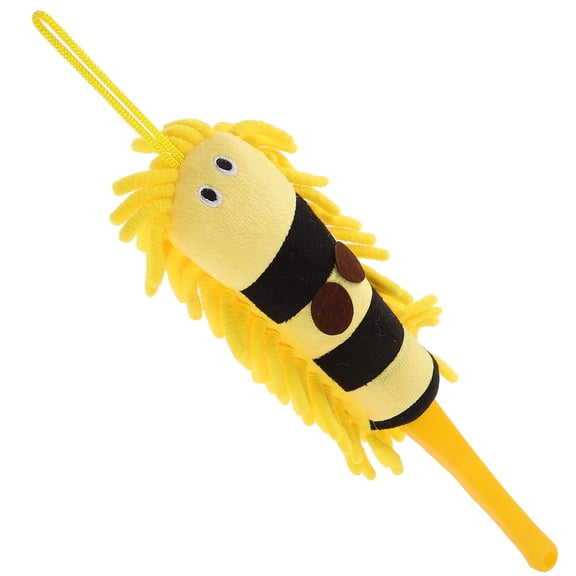 LOLIPPYY Car Wash Brush with Hanging Design Yellow Microfiber Duster for Vehicle and Home Cleaning