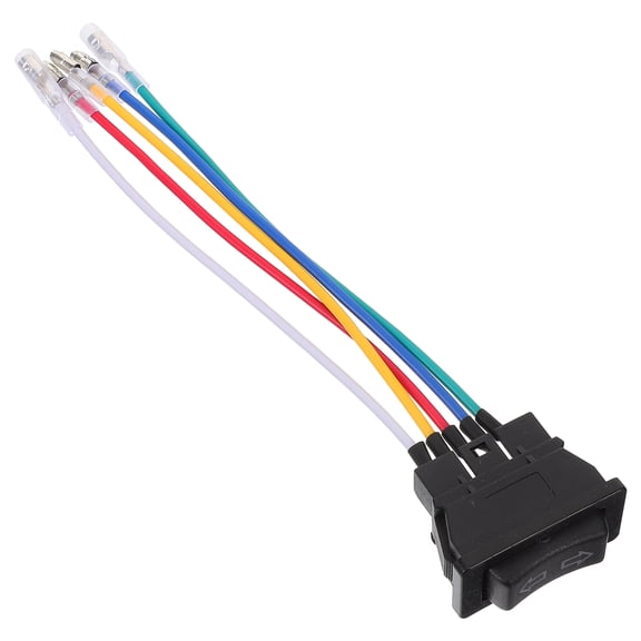 LOLIPPYY Car Window Switch Harness Universal Wiring Harness Black Compatible with 12V and 24V Systems