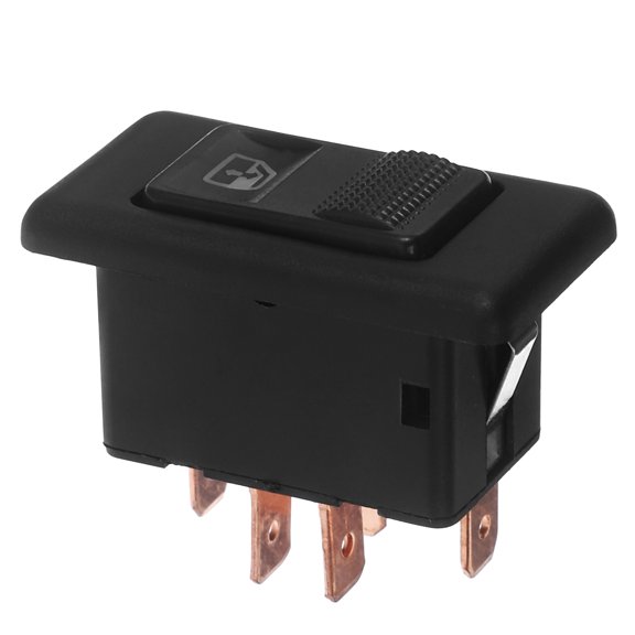 LOLIPPYY Black ABS Car Window Replacement Electric Control Button High Sensitivity for Smooth