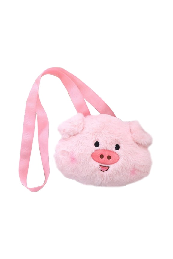 Cartoon Pig Bag Women Lovely Bag Female Fashion Messenger Bag ( )