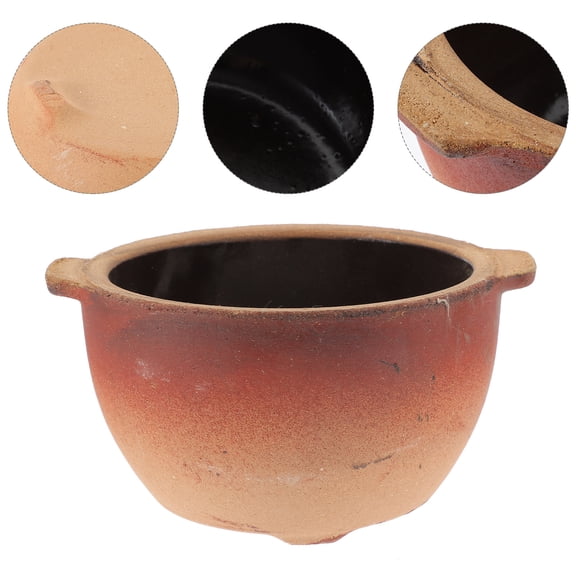 LOLIPPYY Casserole Cookware Casserole Pot Multi Terracotta Cooking Rice Noodles Home Users 1Set