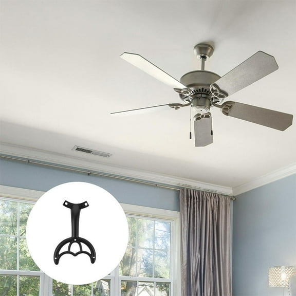 LOLIPPYY Ceiling Fan Support Bracket Electric Fan Holder Zinc Alloy Support for Home Use 1Set