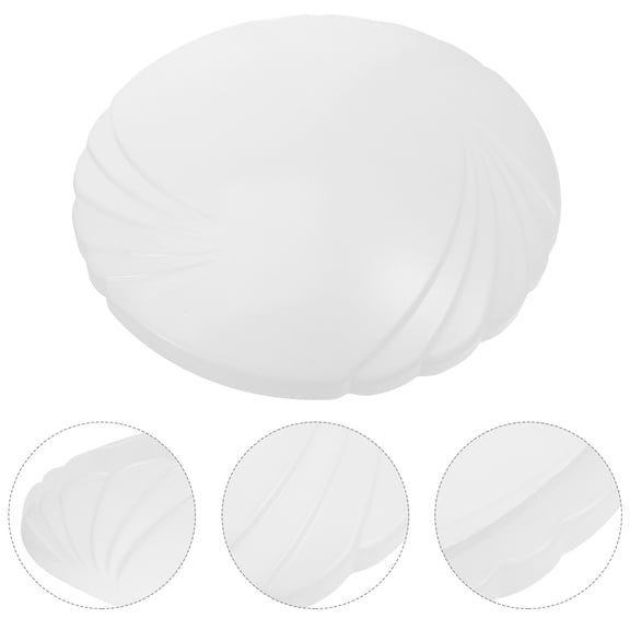 LOLIPPYY Ceiling Light Cover Replacement White Plastic Shade 1Pack