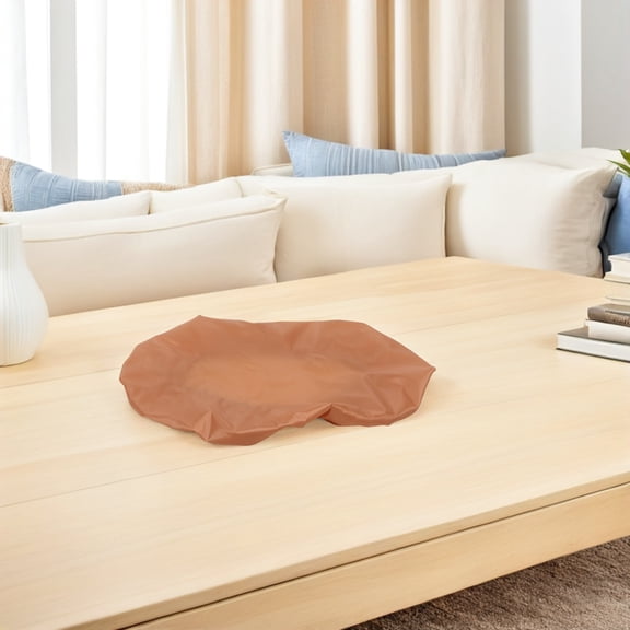 LOLIPPYY Ceiling Light Diffuser Cover Coffee Fabric for Living Room Decorative Anti Glare Shade