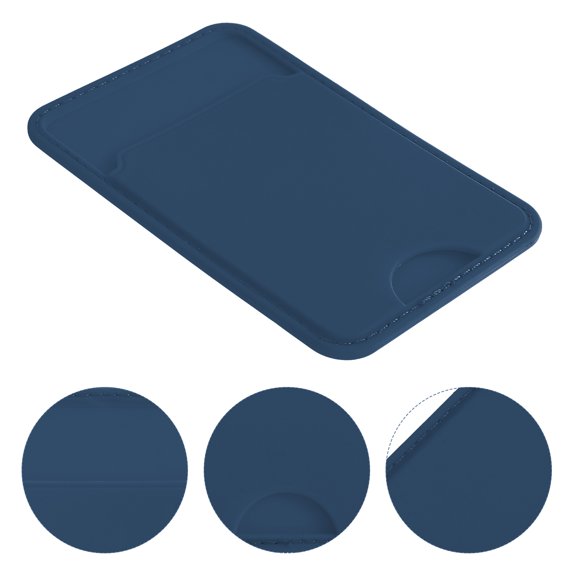 LOLIPPYY Cell Phone Wallet Pocket Artificial Blue 1Pack For Everyday Use