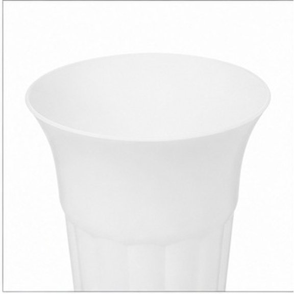 LOLIPPYY Cemetery Flower Protector Urn Planter Memorial Flower Vase White 1Set Columnar