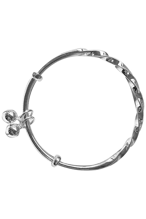 Chic Bracelet Adjustable Copper Bangle for Infants 1Pack