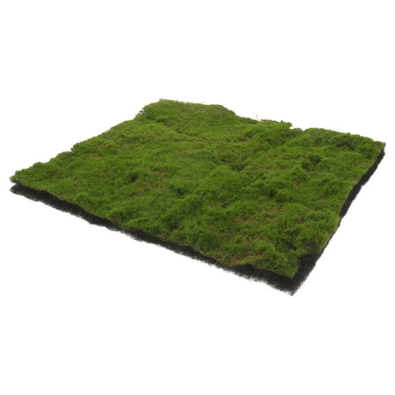 LOLIPPYY Chic Color Artificial Turf Fake Grass Green Flocking for Wall Decor 1Pack