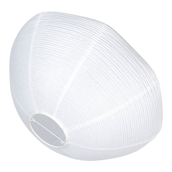 LOLIPPYY Chic White Paper Lampshade, Soft Light Diffuser Shade for Home Ceiling Pendant Light, Modern Decorative Lighting