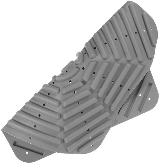 LOLIPPYY Chicken Nesting Box Pads Grey Silicone Mat Non Slip Washable Bedding for Laying Eggs