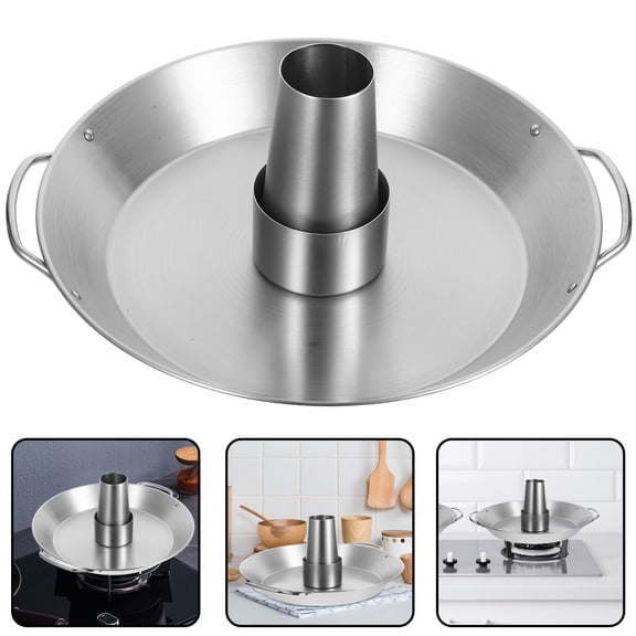 LOLIPPYY Stainless Steel Chicken Roasting Rack and Turkey Grill Tray for Barbecue, 1 Piece