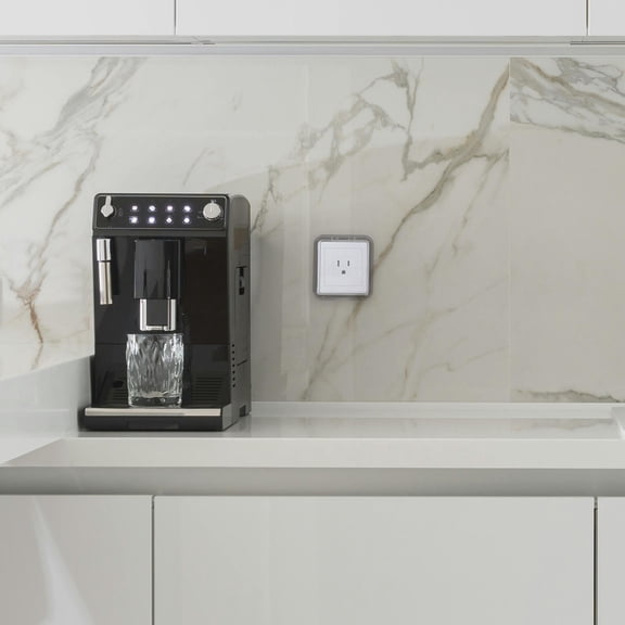 LOLIPPYY Child Safety Outlet Cover, Baby Proof Plastic Outlet Covers, Black, Easy Installation, 1 Piece