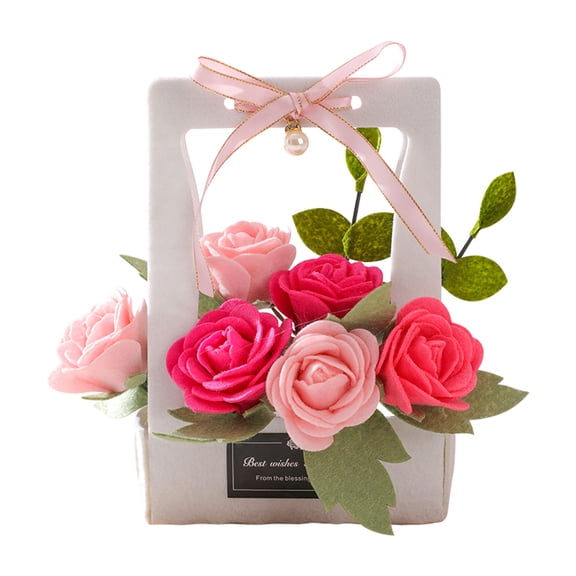 LOLIPPYY Children Hand Operated Toy 1 Set Non Woven Multi Craft Kits for Family Fun