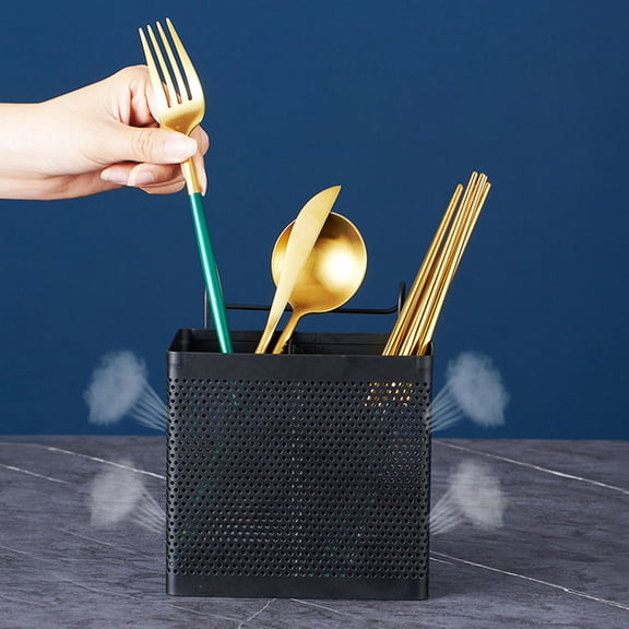 LOLIPPYY Chopstick Storage Box Stainless Steel Holder for Kitchen 1Pcs