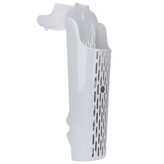 LOLIPPYY Chopsticks Holder Container Wall Mounted Grey Storage Use 1Set