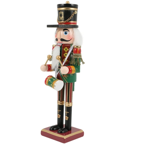 LOLIPPYY Wooden Nutcracker Soldier Figurine Christmas Decoration for Tabletop and Holiday Home Decor