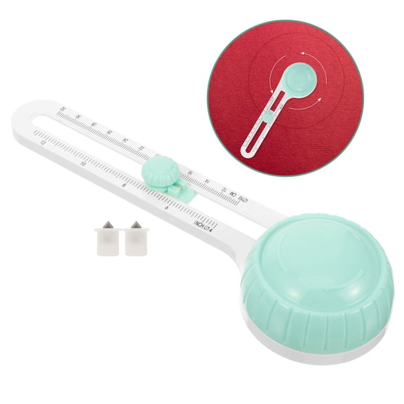 LOLIPPYY Circle Cutter for Paper Crafts Lightweight and Durable for Cutting Use with Precision Assorted Color