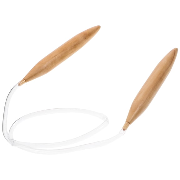 LOLIPPYY Circle Knitting Needle Set Wooden Khaki 1Set for Advanced Craftsmen Diy Projects