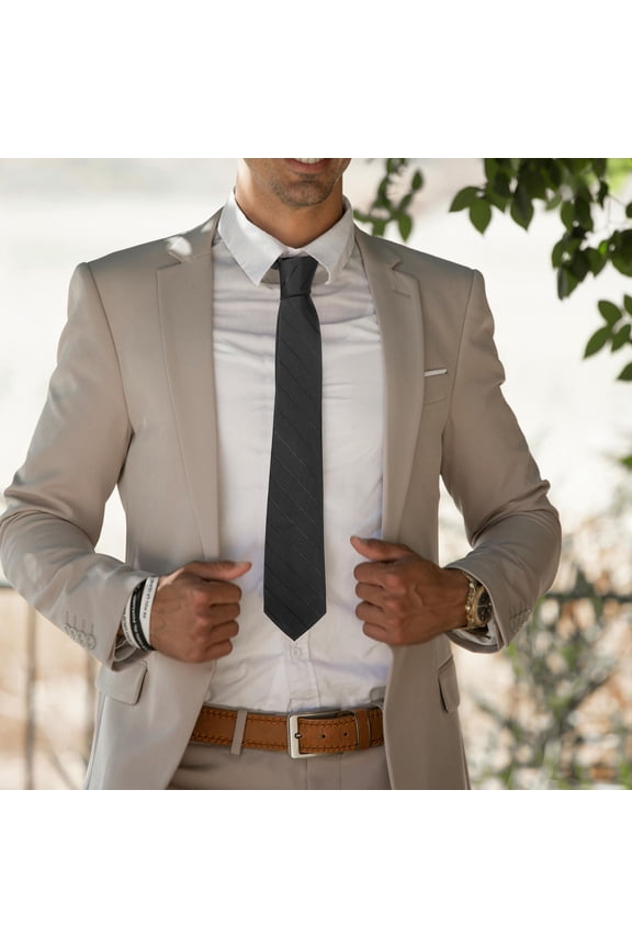 Classic Stripe Pattern for Men Formal Neckwear for Work and Special Occasions