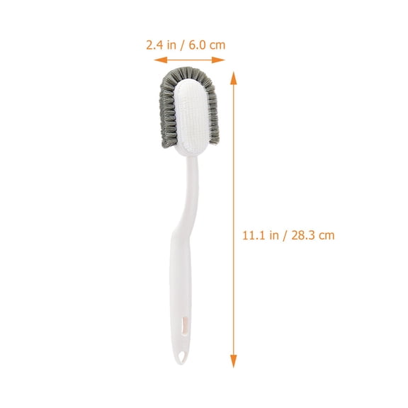 LOLIPPYY Cleaning Brush with Long Handle for Shoes and Boots 1Set