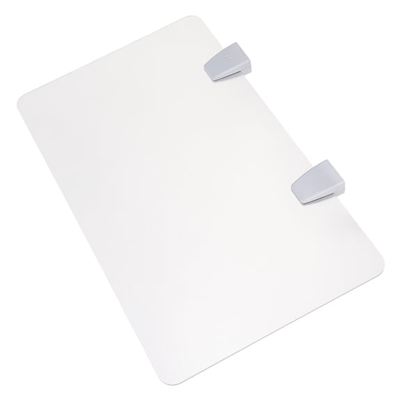 LOLIPPYY Clear Acrylic Desktop Privacy Shield with Non Slip Bottom for Home Office Use