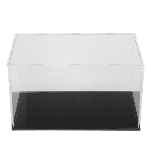 LOLIPPYY Clear Acrylic Display Case for Model Cars with Scratch-Resistant Design and Protective Showcase Box