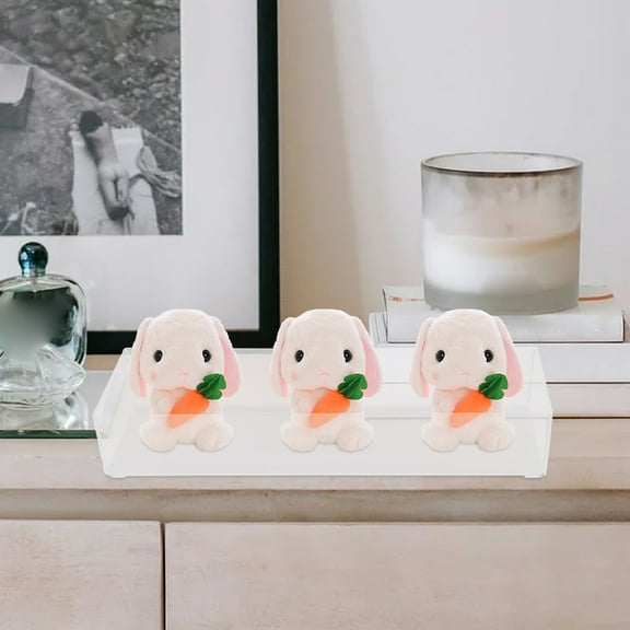 LOLIPPYY Clear Display Cabinets for Model Storage ABS Minimalist 1Set