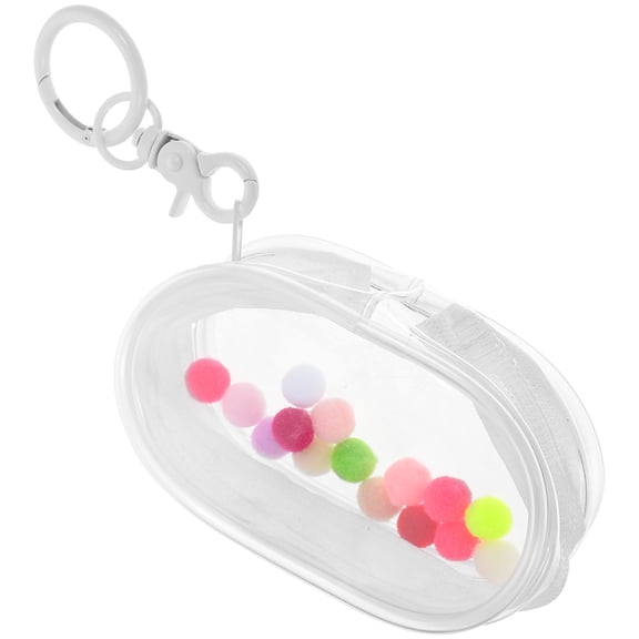 LOLIPPYY Transparent PVC Doll Storage Bag for Home Display and Hanging Carrier, High Clarity, 12.5 x 7.5 x 4.5 Inches