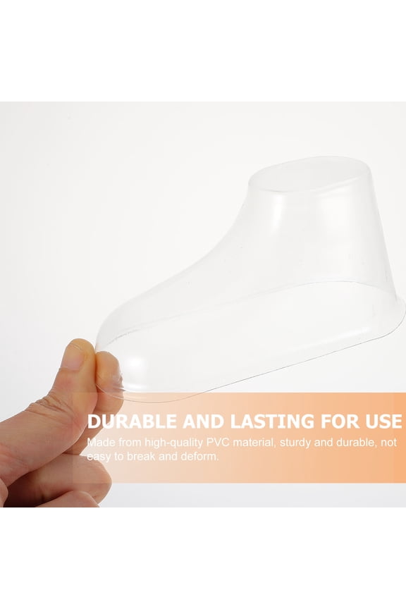 Clear Plastic Baby Feet Display Model 10pcs Infant Shoe Rack Holder Baby Sock Organizer Toddler Shoe Support