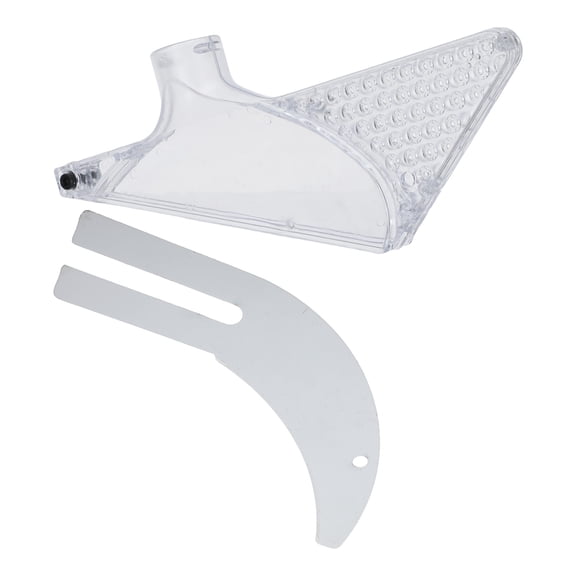 LOLIPPYY Clear Plastic Table Saw Blade Cover with Quick Install Saw Dust Guard for Home Workshop