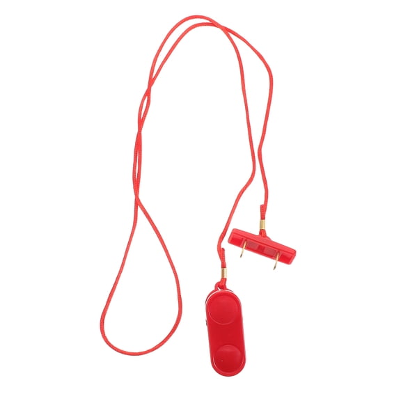 LOLIPPYY Red Safety Clip for Treadmill Emergency Stop Switch, 1 Pack, Essential Treadmill Safety Accessory