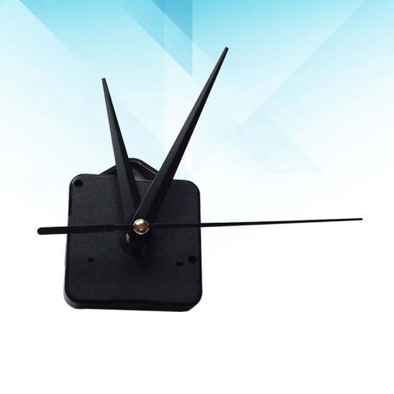 LOLIPPYY Clock Movement Set Black with High Precision and Quiet Operation for DIY Clock Repair