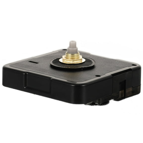 LOLIPPYY Clock Works Replacement Kit Black Reliable Battery Operated Movement for DIY Use