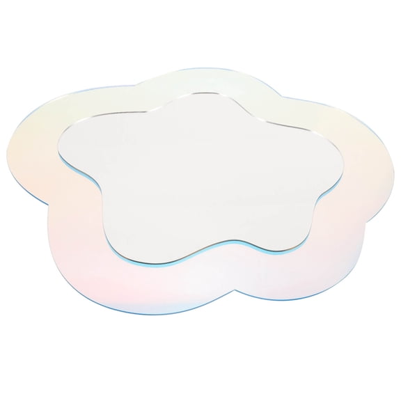 LOLIPPYY Cloud Shaped Mirror Wall Hanging Mirror Acrylic Waterproof Wall Decor Mirror 1 Piece