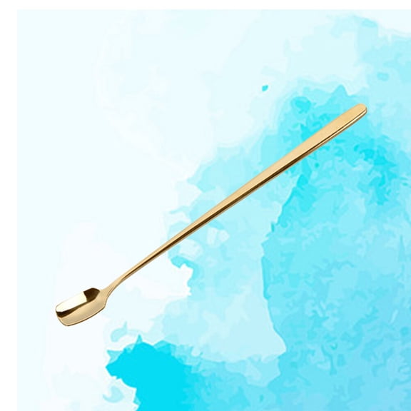 LOLIPPYY Cocktail Muddler Stainless Steel Stirring Rod for Bars and Cafes 1Pack Gold