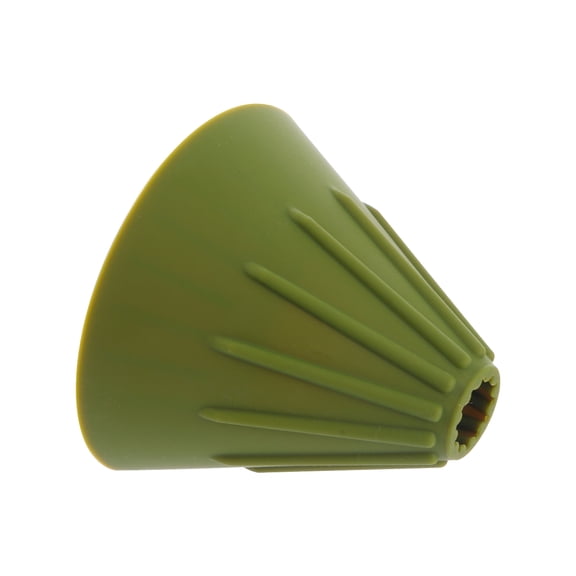 LOLIPPYY Coffee Filter Reusable Silica Gel Durable Funnel for Home Use Green 4.7inx4.7inx3.5in