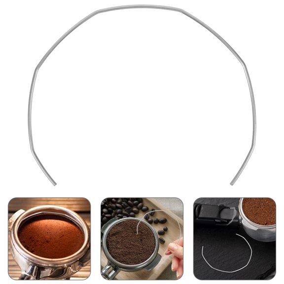 LOLIPPYY Coffee Machine Handle Locking Clip 2Pcs Stainless Steel for Silver